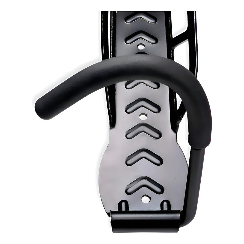 Soporte Bicicleta Con Gancho Acero Reforzado Para Pared Color Negro