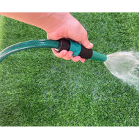 X2 Manguera Jardin Reforzada 1/2 Pulgada 10 Metros + Acoples Verde Musgo