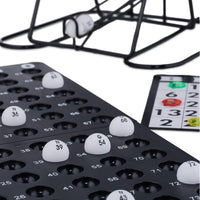 Set Juego De Bingo Fichas Tablas Pelotas Bingo Familiar