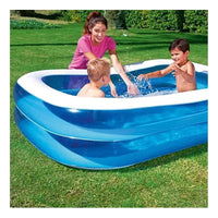Piscina Familiar Inflable Rectangular 2m X 1.2m Verano Celeste