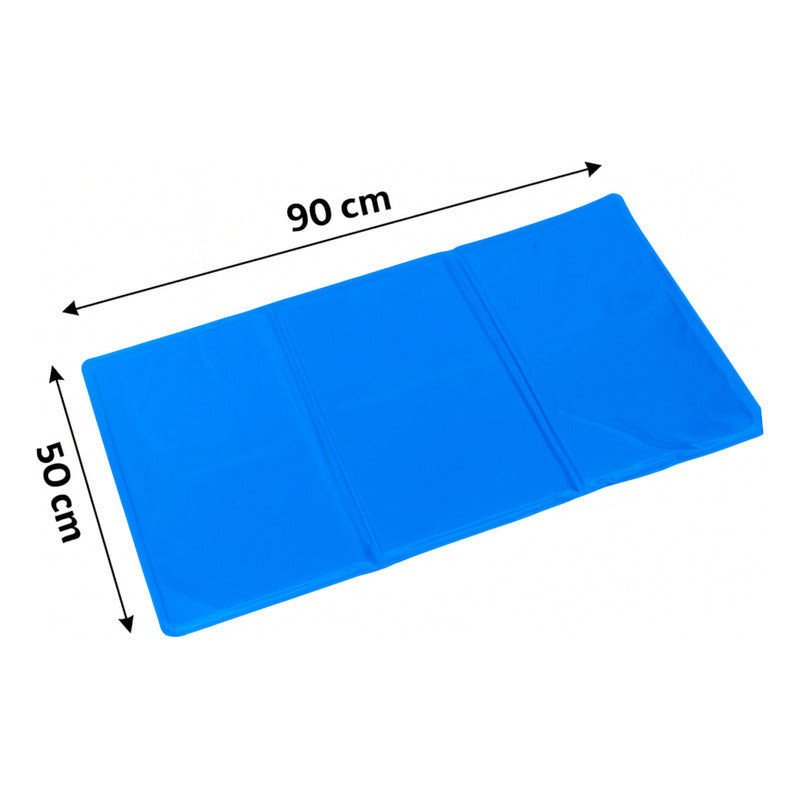 Manta Refrescante Para Perros 90x50 Cm Roro Talla L Colchon Perro Azul Oscuro