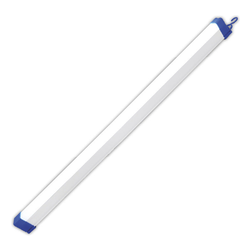 Pack 2 Barra De Luz 52cm Recargable 60w Escalera Tope Cocina Azul