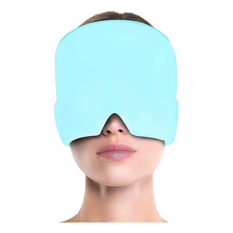 Pack 2 Gorros Gel Alivio De Migraña Terapia Frío Calor Dolor