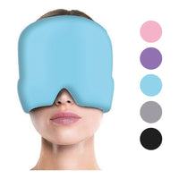 Pack 2 Gorros Gel Alivio De Migraña Terapia Frío Calor Dolor