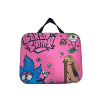 Estuche Fumeta Anti-olor Grande Diseños Weed Bolso Portatil