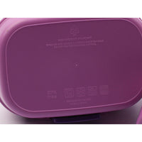 Tupper Contenedor Lonchera Escolar + Botella D Agua Luch Box