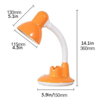 Lampara Escritorio Cuello Flexible Lamparas Velador Lectura