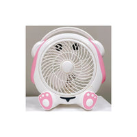 Ventilador D Escritorio Mesa Portátil Niño Niña Verano Turbo