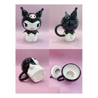 Tazon 3d Ceramica Kuromi Kawaii Taza Mug Kuromi