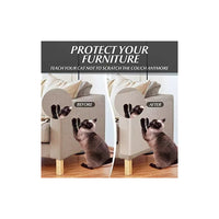 Rasguñador Para Gato Protectores De Sillon Sofa Superficies Blanco