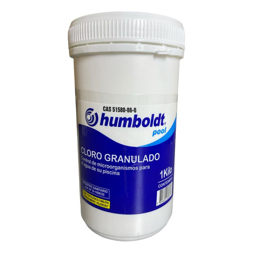 Cloro Granulado Para Piscinas 1 Kg Humboldt