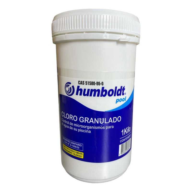 Cloro Granulado Para Piscinas 1 Kg Humboldt