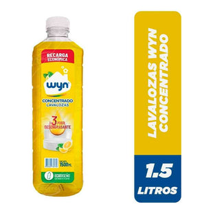 Lavalozas Concentrado Wyn 1500ml Poder Desengrasante