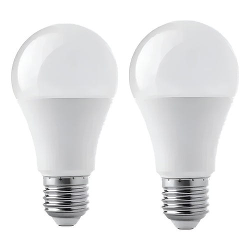 Pack 2 Ampolletas Led E-27 7w Luz Blan Fria/calida Sello Sec Luz Blanca