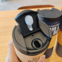 Vaso Termico Portátil Doble Capa De Acero Inoxidable Te Café