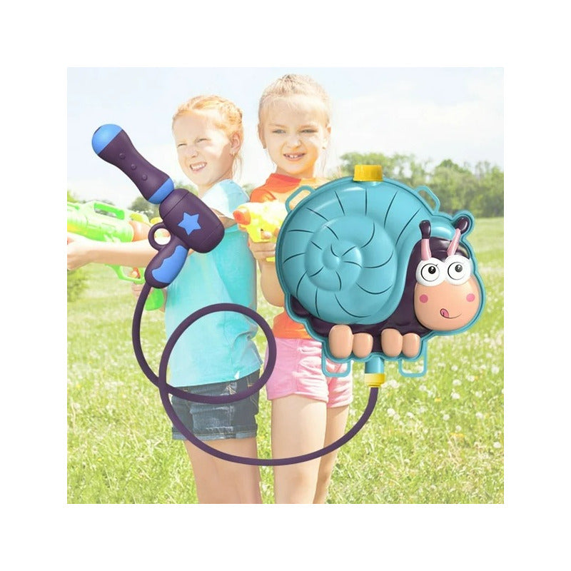 X3 Pistola De Agua Con Mochila Lanza Agua Juguete Verano.
