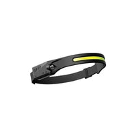 Pack X2 Linterna Frontal Led Con Sensor Luz Camping Minero Blanco