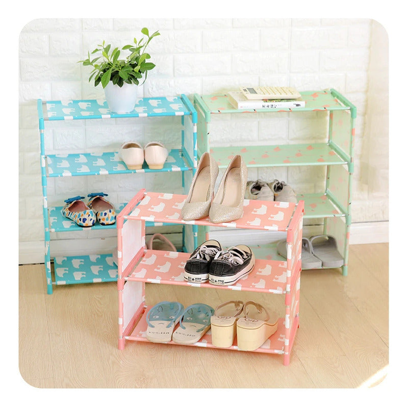 Zapatero Armable 4 Niveles Organizador De Zapato Resistente