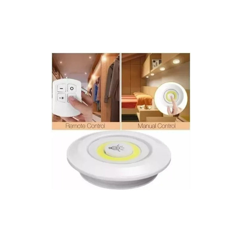 Luces Led Inalámbricas Con Mando A Distancia Juego 3 Portati