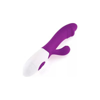 Vibrador Consolador Doble Regulable Sexshop Rabbit Silicona