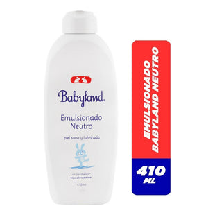Emulsionado Babyland Neutro Hipoalergénico 410ml Hidratación