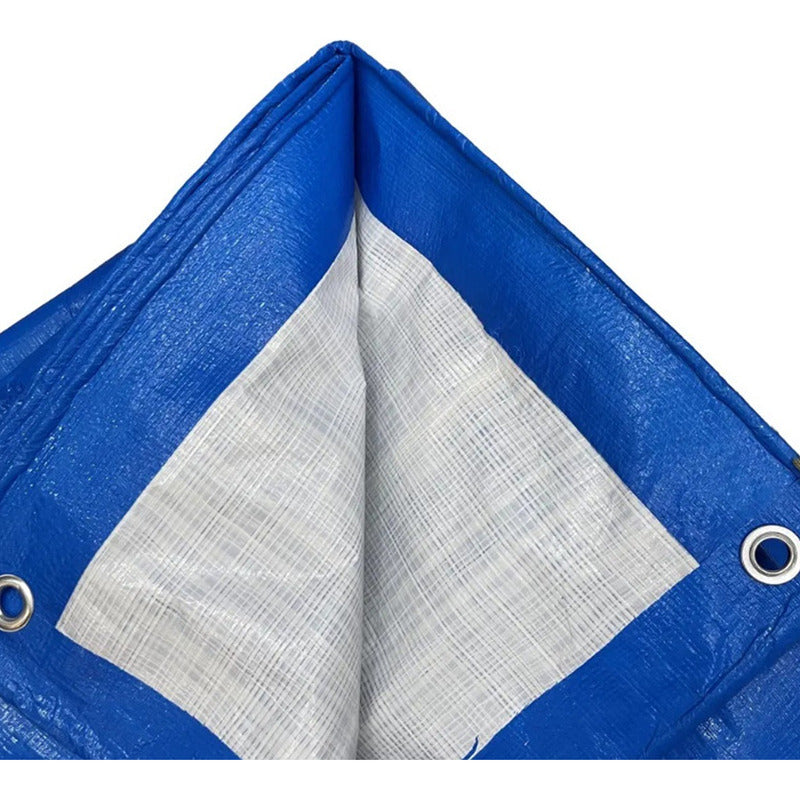 Pack X2 Lona Cobertor Multiuso Impermeable 4x5 Con Ojetillos