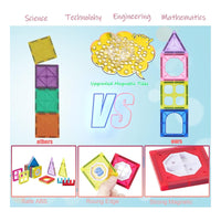 Juego De Bloques Construccion Magnéticos Juegos Didácticos