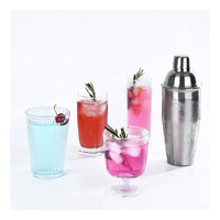 Juego De Coctelera Bar Mezclador De Bebidas Tragos Cocteleri