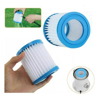 Set X2 Filtros Cartucho  Bestway Repuesto Filtro Bomba 9x8cm