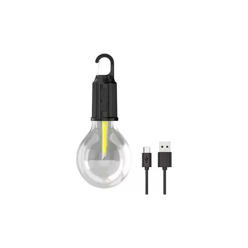 Pack 2 Ampolletas Led Recargable Camping Decoracion Portatil Cálida
