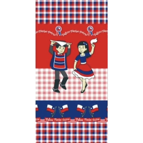 X2 Funda De Puerta Decoración Fechas Patrias 100x210cm M1