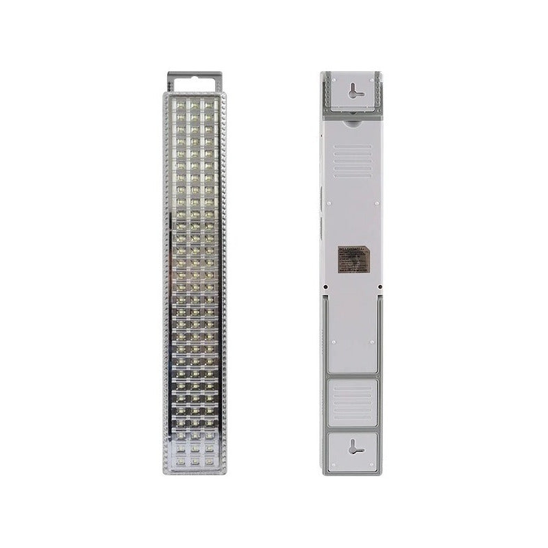 Pack 2 Luz Barra Led De Emergencia 60w Muebles Baño Cocina  Blanco
