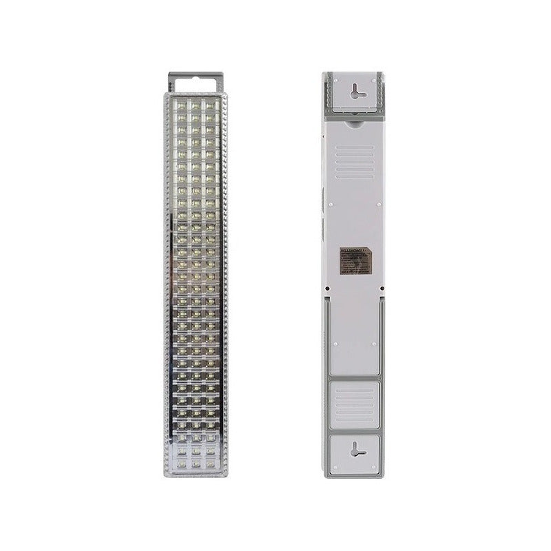 Luz Barra Led De Emergencia 60w Muebles Baño Cocina Tope  Blanco