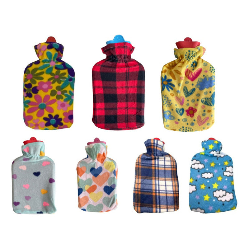 Guatero De Mano Con Funda De Polar 2 L Almohadilla Termica