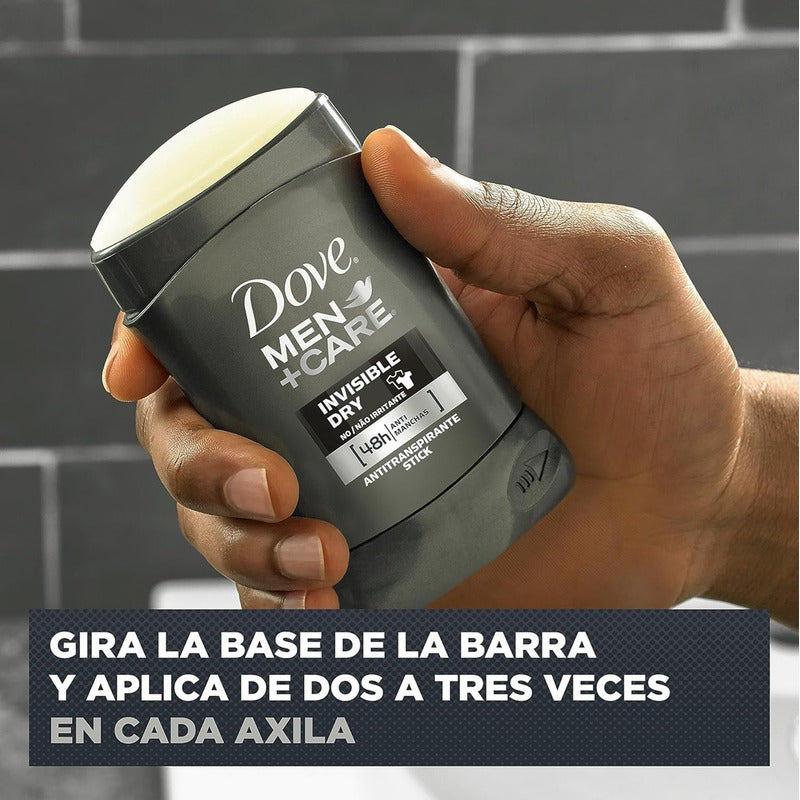 Desodorante Dove Men + Care Barra 50g Invisible Dry 48h