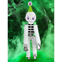 Guirnalda Decorativa Calavera Halloween Terror Hogar Blanco Blanco Calavera