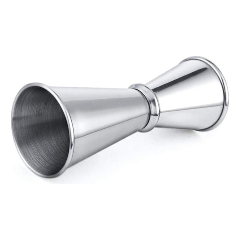 Medidor Tragos Jigger Japones Doble 30-60ml Acero Inoxidable Plateado