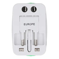 Adaptador Corriente Convertidor Multifuncional Mundial Viaje