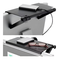 X2 Repisa Plegable Tv Monitor Control Remoto Soporte Router Negro