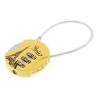 Candado Viaje Con Clave Mochila/ Locker/ Equipaje Anti Robo