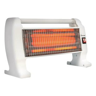 Estufa Electrica Calefactor Bajo Consumo Kendal Kc-1200 14m2 Blanco