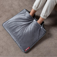 Calientapies Electrico Manta Inteligente Scaldasonno 52x54cm Gris Liso