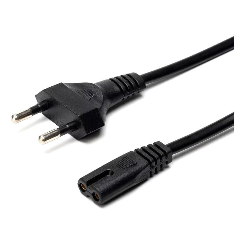 Cable De Extensión Europeo Cable Alimentación  1.5 Metros