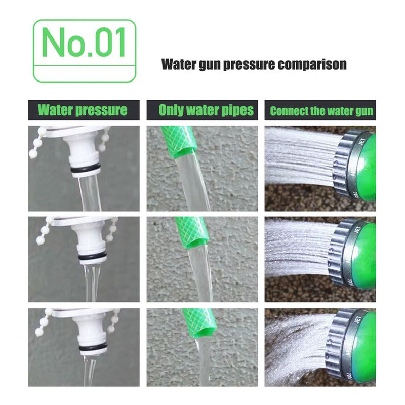 X2 Manguera Jardín Retráctil Flexible Expandible 22.5 Metros