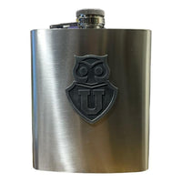 Petaca Equipo Futbol Univ U De Chile Acero Inoxidable 500 Ml