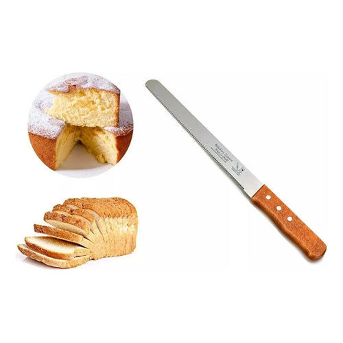 Cuchillo De Torta Cuchillo De Sierra Cuchillo De Pan Queque Plateado