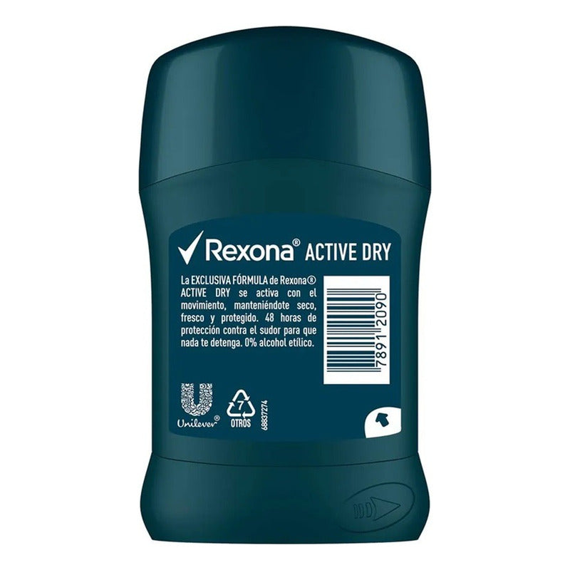 Desodorante Barra Rexona 48h Antitranspirante Men Invisible