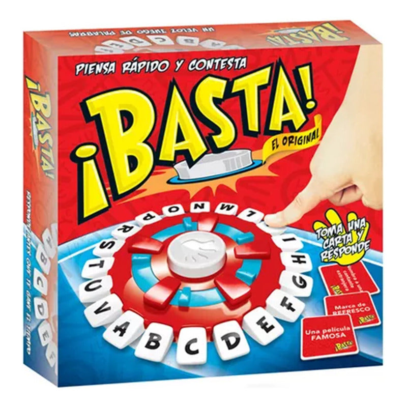 Basta Juego De Mesa Basta Familiar Niños Fiesta Piensa Rapid