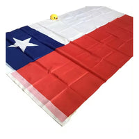 Pack6 Banderas De Chile Bandera Chile Chilena 120 X 180 Tela Bandera Chile