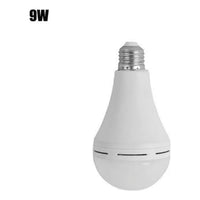 Pack X5 Ampolleta Led E27 Recargable Luz Emergencia Foco 9w Blanco Frío